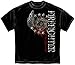 Firefighter T-Shirt Elite Breed Firefighter Pride Duty Honor Silver Foil Black