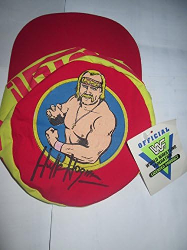 WWF Hulk Hogan Painters Cap Hat WWE Rare Vintage WCW LJN Hasbro Original