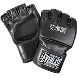 Everlast Black Open Palm Grappling Glove (Large/X-Large)