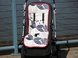 In Bloom Fuchsia Stroller Liner