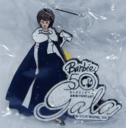 Barbie 50th Anniversary Collector Gala Pin - Barbie Convention 2009