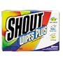 Shout Instant Stain-Treatment Towelette Wipes, Box Of 40
