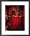 Carpet Trader Displaying a Woolen Carpet, Peshawar, North-West Frontier Province, Pakistan Framed Art Poster Print by Richard I'Anson, 18x22