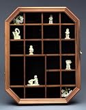 Wook Knick Knack Wall Mount Figure Collector Cabinet