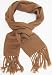 Handmade Featherweight Collection Scarf - 75% Alpaca Natural Fiber - Cozy Caramel (Classic Fringes/gift Idea for Men))
