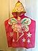 Kreative Kids Fairy 100% Cotton Poncho Style Hooded Bath & Beach Towel with Colorful Double Sized Design