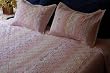 Shabby Chic Pink Crochet Lace 3 Pc Quilt Set