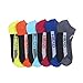 HEAD 6-Pack Men's Sport No Show Socks, Assorted, Sock Size 10-13