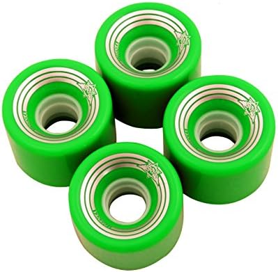 UGIN Set of 4Pcs Pro Skateboard Wheels 60mm x 45mm Green