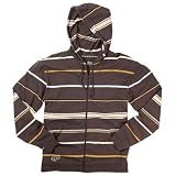 Fox MENS Gravity Zip Hoody, 09, Brown (Small)