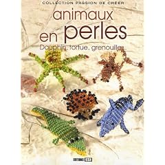 Animaux en perles : Dauphin, tortue, grenouille...