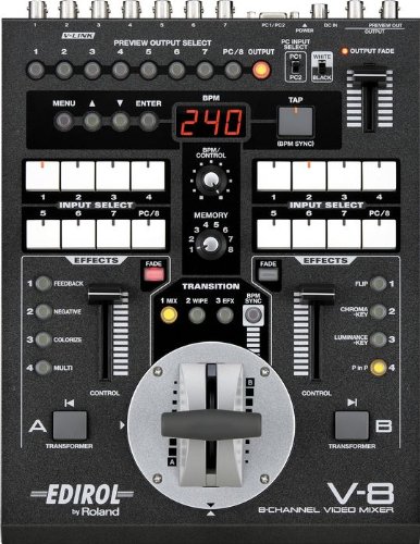 Edirol V-8 8-Channel Video Mixer with Effects