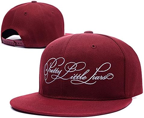 RHXING Pretty Little Liars Logo Adjustable Snapback Embroidery Hats Caps - Red