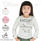 (エマーブル) AIMABLEロゴ長袖Ｔシャツ/秋 ベビー キッズ 女の子 140 グレー