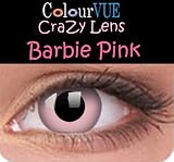 Lentilles de contact couleur annuelle - ColourVUE Crazy Lens Barbie Pink - Vos yeux n'en reviendront pas!