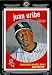 2008 Topps Heritage # 424 Juan Uribe / Chicago White Sox / MLB Baseball Trading Card in a Protective Screw Down Display Case