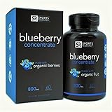 Wild Blueberry Concentrate - Made from Organic Berries | GMO & Gluten Free - Packed with Antioxidants and Phytonutrients | 60 Liquid Softgels - 2 Month Supply!