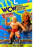 WCW - (Wwe) - Ric Flair Figure - Series 3 - Collectible Wrestler - 1994 - Realistic detail & Stance - Red Trunks - Limited Edition - CollectibleIMAGE