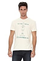 Levi's Camiseta Crew (Oatmeal)