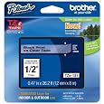 Brother TZe131 Black on Clear 1/2-Inch Labeling Tape (26.2 Feet)