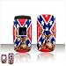 Red confederate Rebel Flag SNAP-ON COVER HARD CASE PHONE PROTECTOR for Samsung R300 R-300 [Beyond Cell Packaging]