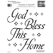 RoomMates RMK0035SS God Bless This Home Peel & Stick Single Sheet
