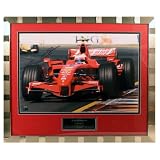 Kimi Raikkonen Signed Photo: The Iceman