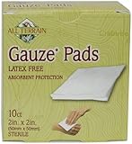 All Terrain 10-Count Latex-Free Sterile Gauze Pad, 2 x 2-Inch