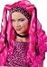 Wig Deluxe Pink Braided Diva Fashion with Pink Leopard Headband