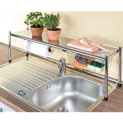 WENKO K�chenrollenhalter Sp�lbeckenregal Expando