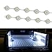 iJDMTOY 10-Piece Universal Fit 90-LED Waterproof Xenon White Truck Bed Cargo Area LED Lighting Kit