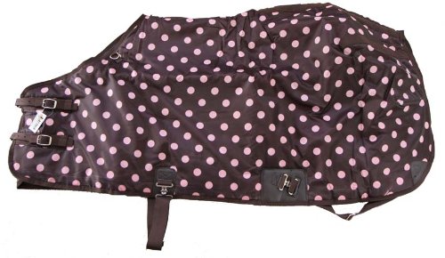 420 Denier Medium Weight Horse Blanket Pink Polka Dots