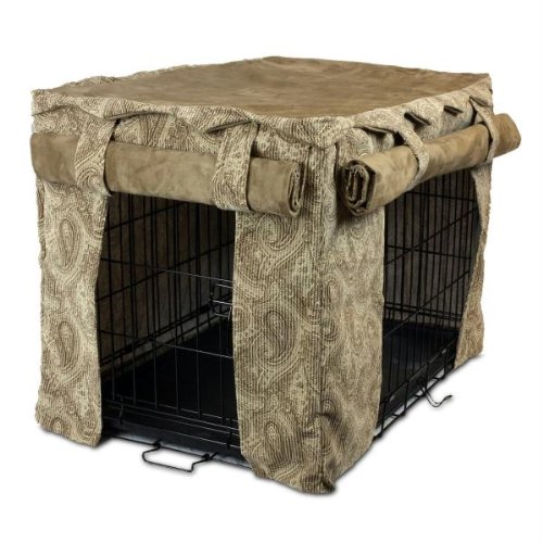 matching dog crate bed