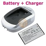For Casio Exilim 3.7 Lithium-Ion NP-20 BATTERY + CHARGER