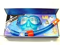 Aqua Sphere Kindermaske LIZ mit Schnorchel Blau