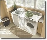 Whirlpool White Laundry 123 Cabrio/Duet Sport Laundry Tower