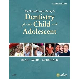 Click here to buy McDonald and Avery Dentistry for the Child and Adolescent by Jeffrey A. Dean DDS MSD, David R. Avery DDS MSD, and Ralph E. McDonald DDS MS LLD.
