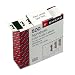 Smead A-Z Color-Coded Bar-Style End Tab Labels, Letter E, Dark Green, 500 per Roll (67075)
