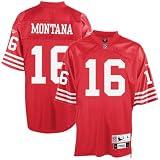 Reebok San Francisco 49ers Joe Montana Premier Throwback Jersey XX Large