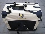 Pet carrier/Kennel/Crate-Lightweight+Portable Large 27x21x20.5BEIGE