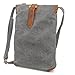 Tom Clovers Women's Men's Classy Look Cool Simple Style Casual Canvas Crossbody Messenger Bag Handbag Fashion Bag Tote Handbag