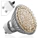 60 LED 230V 2,5 Watt Daylight Warmweiss Leuchtmittel GU10 Lampe Leuchte Birne Licht Halogen Ersatz Energie sparen