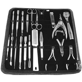 Zeepk Professional Manicure / Pedicure 20 Pc. Kit