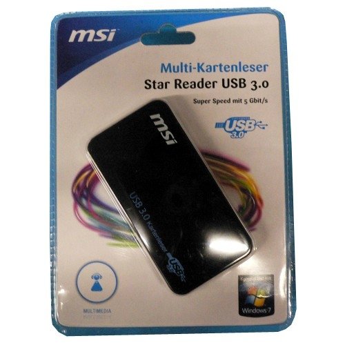 MSI S78-0400445-M63 StarReader mini II Kartenleser USB 3.0 Preisvergleich