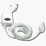 Apple iPod / Apple iPhone / iPhone 3G White Car Charger