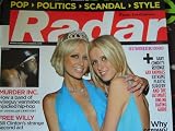 Radar Magazine - Fresh Intelligence Summer 2003 Paris & Nicky Hilton Cover (Vol. 1 No. 2)