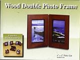 4x6 Wood Double Photo Frame
