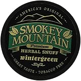Smokey Mountain Snuff - Tobacco & Nicotine Free - Wintergreen