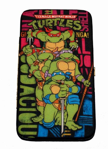  Teenage Mutant Ninja Turtles TMNT Team Collage Hinge Wallet