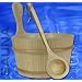 SAUNA BAD SET 3tlg K�bel, Kelle, Kunststoffeinsatz Modell ELECSA 9992